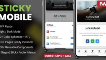 Sticky Mobile Nulled Free Download