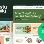 Tasty Daily Grocery Store & Food WooCommerce Theme Nulled Free Download