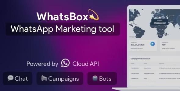 WhatsBox The WhatsApp Marketing Bulk Sender, Chat, Bots, SaaS Nulled Free Download