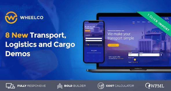 Wheelco Cargo Transport & Logistics Nulled Free Download