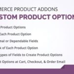 WooCommerce Custom Product Addons, Custom Product Options Nulled Free Download