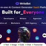 WriteBot AI Content Generator SaaS Platform Nulled Free Download