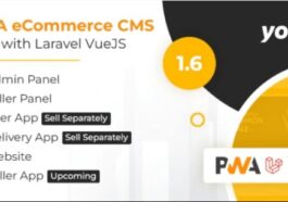 YOORI eCommerce Single & Multi-Vendor PWA Marketplace CMS Nulled Free Download