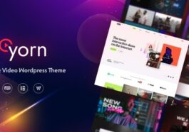 Yorn Music & Video WordPress Theme Nulled Free Download