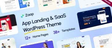 Zaap SaaS & App WordPress Theme Nulled Free Download