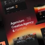 Agencium Creative Agency & Portfolio WordPress Theme Nulled Free Download