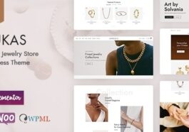 Alukas Modern Jewelry Store WordPress Theme Nulled Free Download