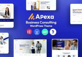 Apexa Multipurpose Business Consulting WordPress Theme Nulled Free Download