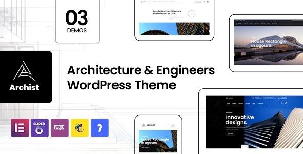 Archist Architecture & Interior WordPress Theme Nulled Free Download