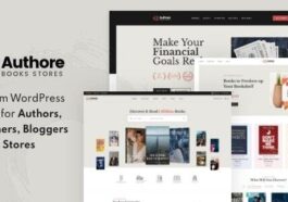 Authore WordPress Theme for Authors and Publishers Nulled Free Download