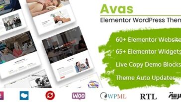 Avas Multi-Purpose WP Theme Nulled Free Download