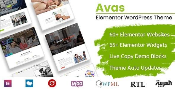 Avas Multi-Purpose WP Theme Nulled Free Download