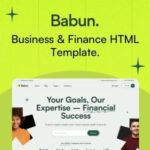 Babun Business & Finance Responsive HTML5 Template Nulled Free Download