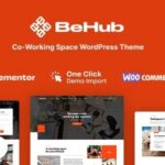 BeHub Coworking Space WordPress Theme Nulled Free Download