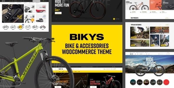 Bikys Bike & Accessories Woocommerce Theme Nulled Free Download