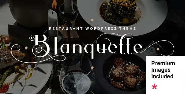 Blanquette Restaurant WordPress Theme Nulled Free Download