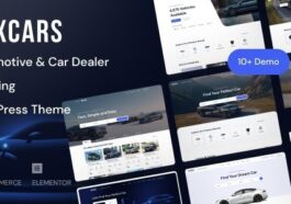 Boxcar Automotive & Car Dealer WordPress Theme Nulled Free Download