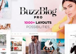 Buzz Lifestyle Blog & Magazine WordPress Theme Nulled Free Download