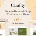 Carafity Bamboo Handmade Shop WooCommerce Theme Nulled Free Download