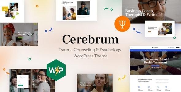 Cerebrum Trauma Counseling & Psychology WordPress Theme Nulled Free Download