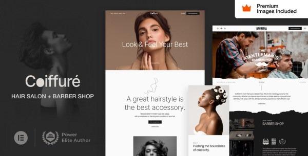 Coiffure Hair Salon & Barber WordPress Theme Nulled Free Download