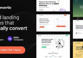 Convertio Conversion Optimized Landing Page Theme Nulled Free Download