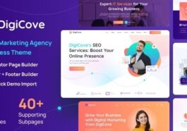 Digicove Digital Marketing Agency WordPress Theme Nulled Free Download