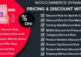 Discount Rules and Dynamic Pricing for WooCommerce (AsanaPlugins) Nulled Free Download