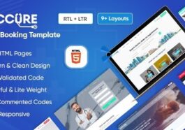 Doccure Clinics and Doctors Online Appointment Booking HTML Template (Practo Clone) Nulled Free Download