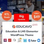 Educavo Online Courses & Education WordPress Theme Nulled Free Download