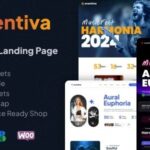 Eventiva Music & Bands Events Landing Page WordPress Theme Nulled Free Download