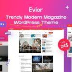 Evior Modern Magazine WordPress Theme Nulled Free Download