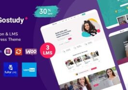 Gostudy Education WordPress Theme Nulled Free Download
