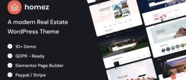 Homez Real Estate WordPress Theme Nulled Free Download