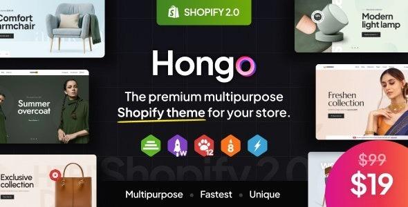 Hongo Multipurpose Shopify Theme OS 2.0 Nulled Free Download