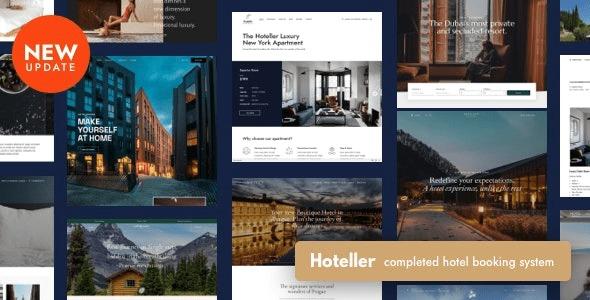 Hoteller Hotel Booking WordPress Theme Nulled Free Download