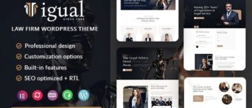 Igual Law Firm WordPress Theme Nulled Free Download