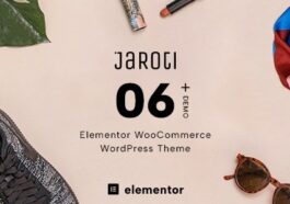 Jaroti Elementor Accessories WooCommerce Theme Nulled Free Download