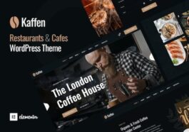 Kaffen Restaurant WordPress Theme Nulled Free Download