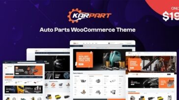 Karpart Auto Parts WooCommerce Theme Nulled Free Download