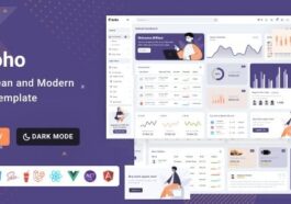 Koho Bootstrap 5, React, Angular, Vue, Asp.Net & Laravel 10 Dashboard Template Nulled Free Download