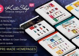 KuteShop Multipurpose WooCommerce WordPress Theme (RTL Supported) Nulled Free Download