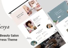 Lesya Beauty Salon & Spa WordPress Theme Nulled Free Download