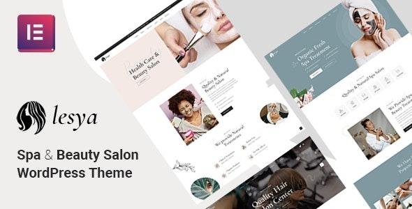 Lesya Beauty Salon & Spa WordPress Theme Nulled Free Download