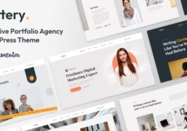 Lettery Creative Portfolio Agency WordPress Theme Nulled Free Download