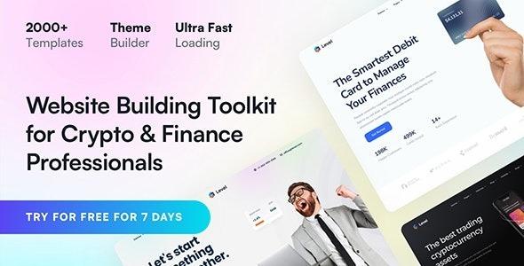 Level Financial Technology & Crypto WordPress Theme Nulled Free Download