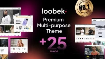 Loobek Elementor Multipurpose WooCommerce Theme Nulled Free Download