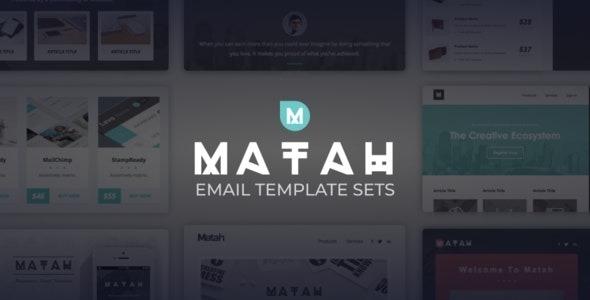 Matah Responsive Email Set Nulled Free Download