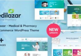 Medilazar Pharmacy Medical WooCommerce WordPress Theme Nulled Free Download