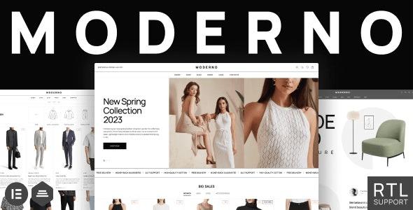 Moderno Fashion & Furniture Store WooCommerce Theme Nulled Free Download